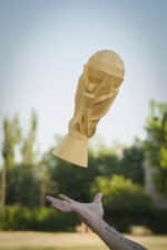 Papercraft 3D coupe de football
