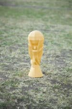 Papercraft 3D coupe de football