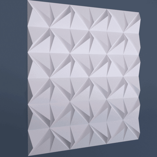 Papercraft mural géométrique 3D