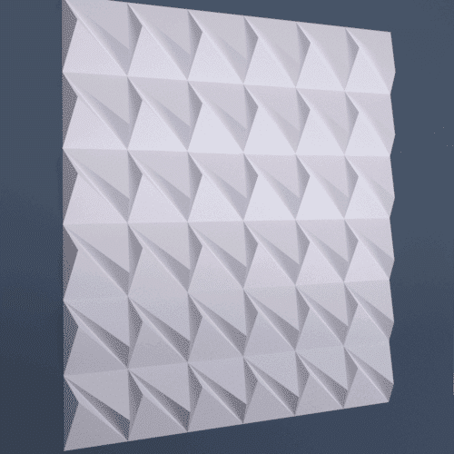 Papercraft mural géométrique 3D