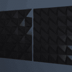 Papercraft mural géométrique 3D