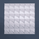 Papercraft mural géométrique 3D