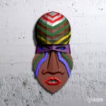 Papercraft masque Africain en origami