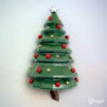 Papercraft arbre de Noël en origami