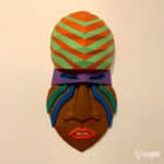 Papercraft masque Africain en origami