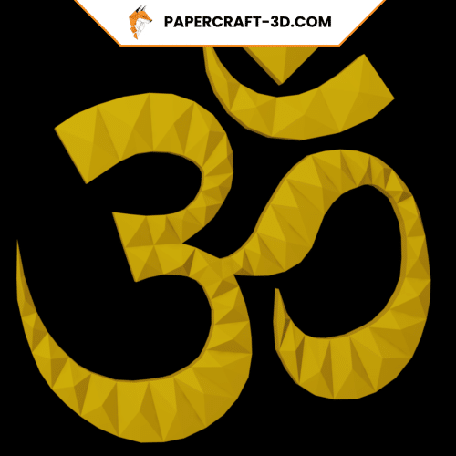 Om en papercraft 3D