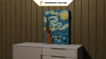 La Nuit étoilée – Tableau papercraft 3D inspiré de Van Gogh La Nuit étoilée – Tableau papercraft 3D inspiré de Van Gogh