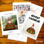 Papercraft calendrier de l’avent en origami