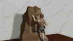 Grimpeur en papercraft 3D