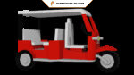 Tuk-tuk – Triporteur asiatique en papercraft 3D Tuk-tuk – Triporteur asiatique en papercraft 3D
